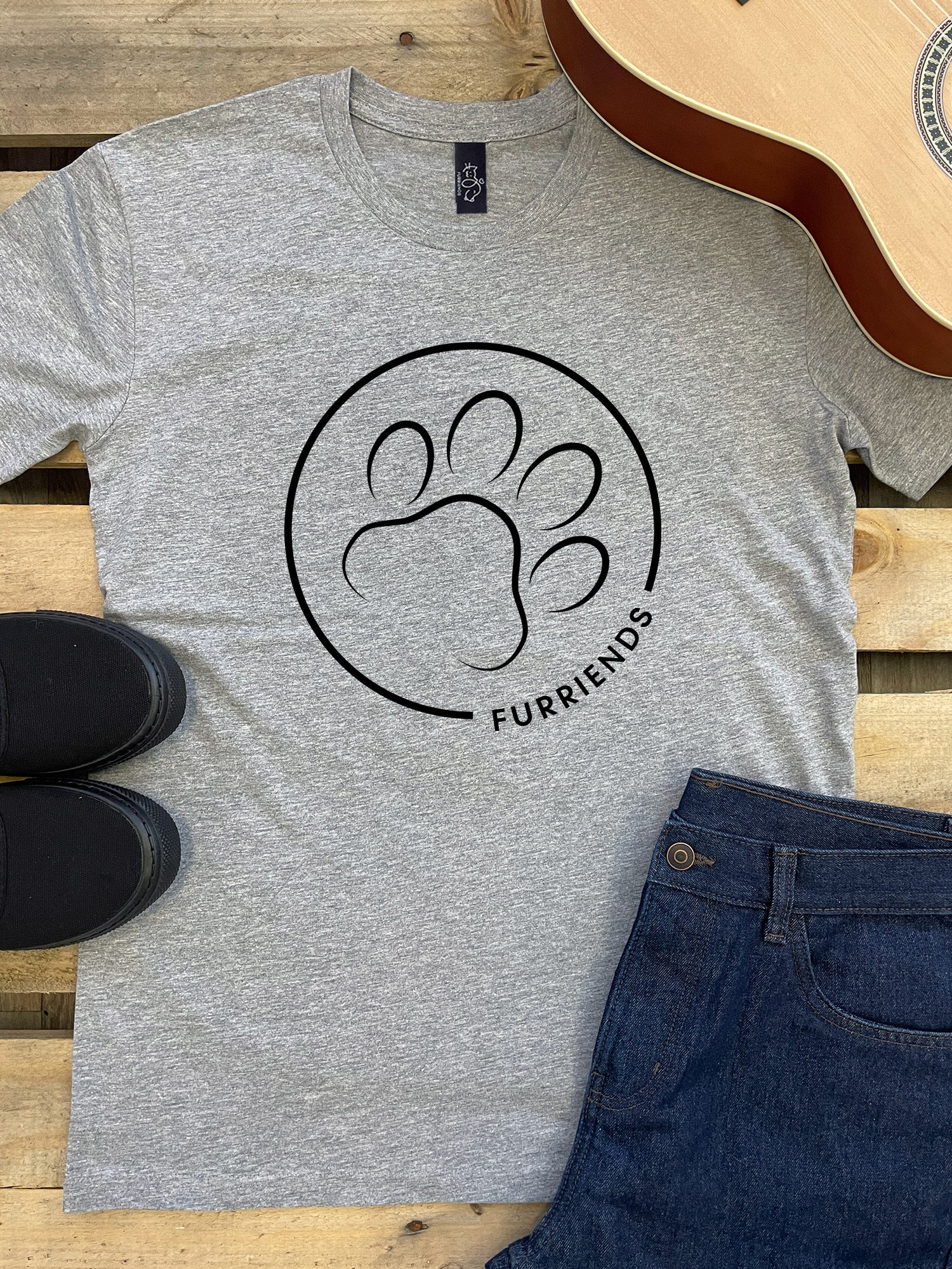 Paw Print Essential Unisex Tee