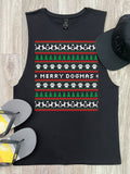 Merry Dogmas Ugly Sweater Axel Drop Armhole Muscle Tank