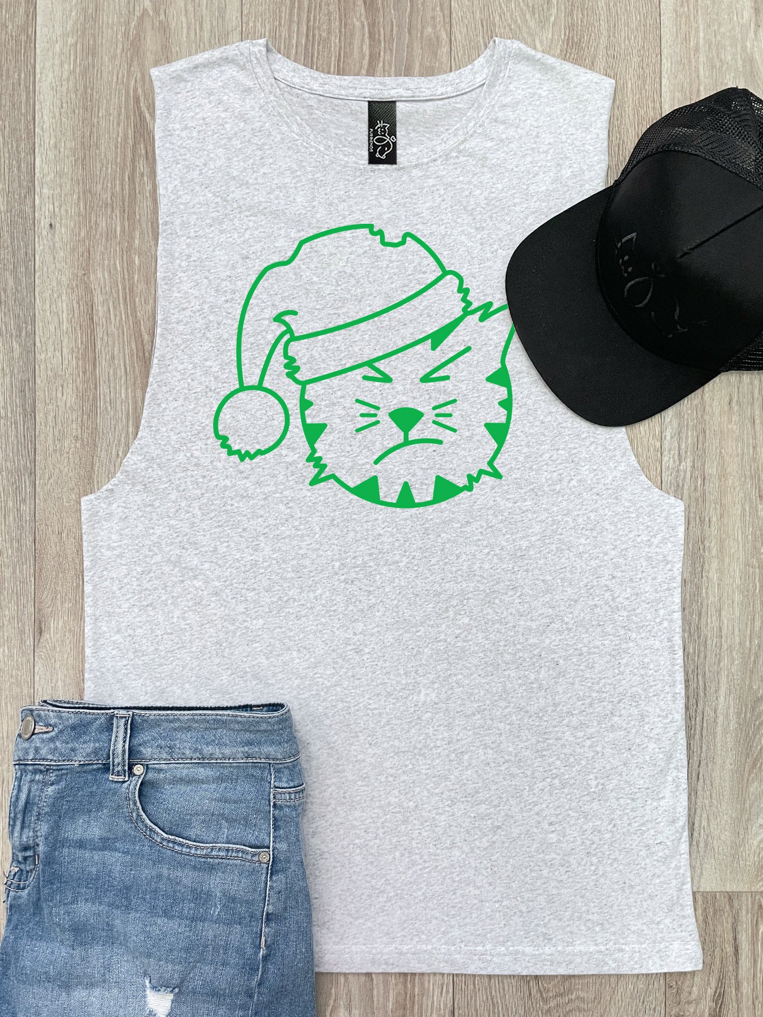 Santa Claws Axel Drop Armhole Muscle Tank