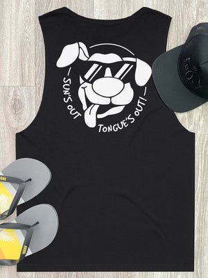 Sun's Out Tongue's Out Axel Drop Armhole Muscle Tank