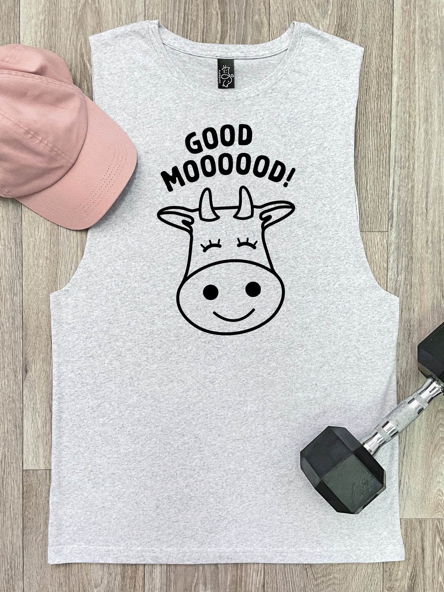 Good Moooood Axel Drop Armhole Muscle Tank