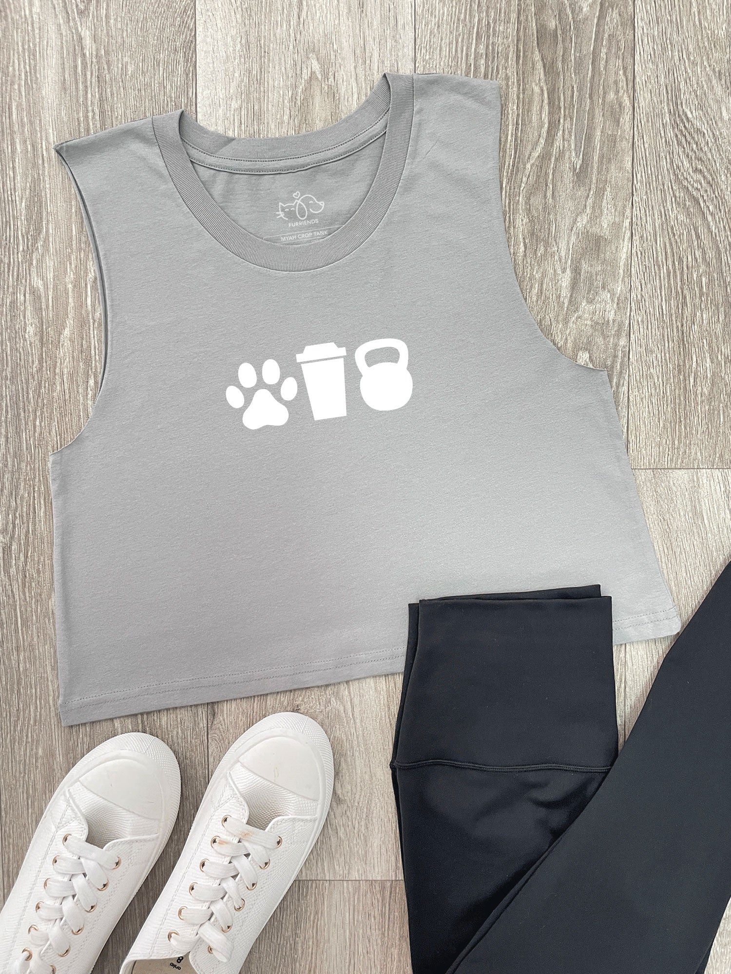 Three Ingredients Myah Crop Tank