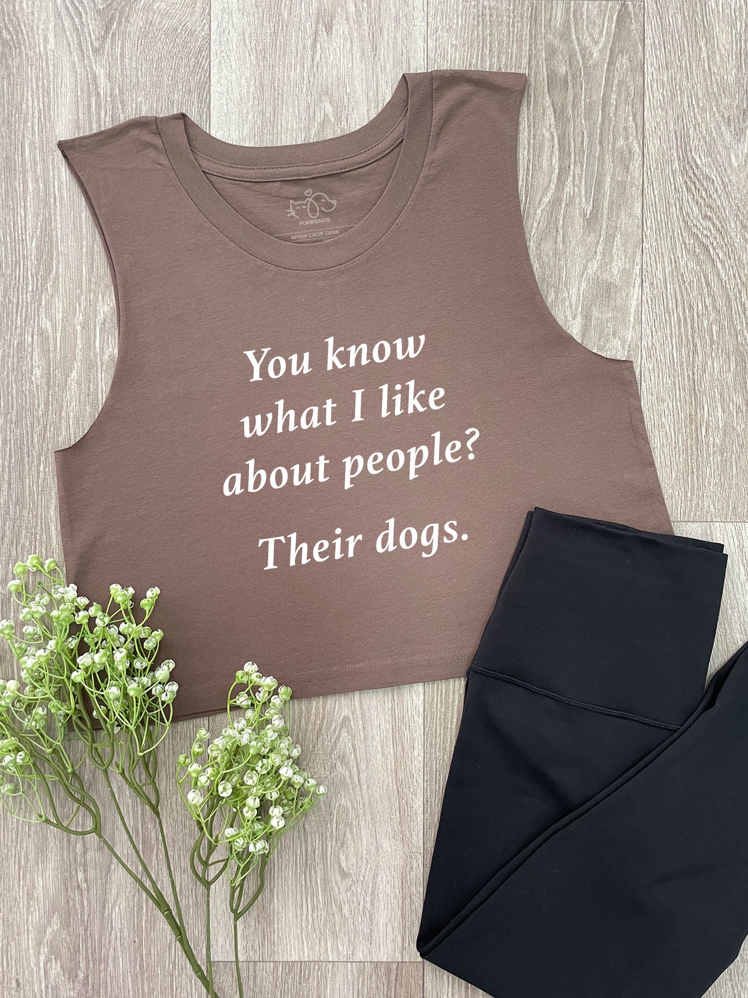 What I Like About People Myah Crop Tank