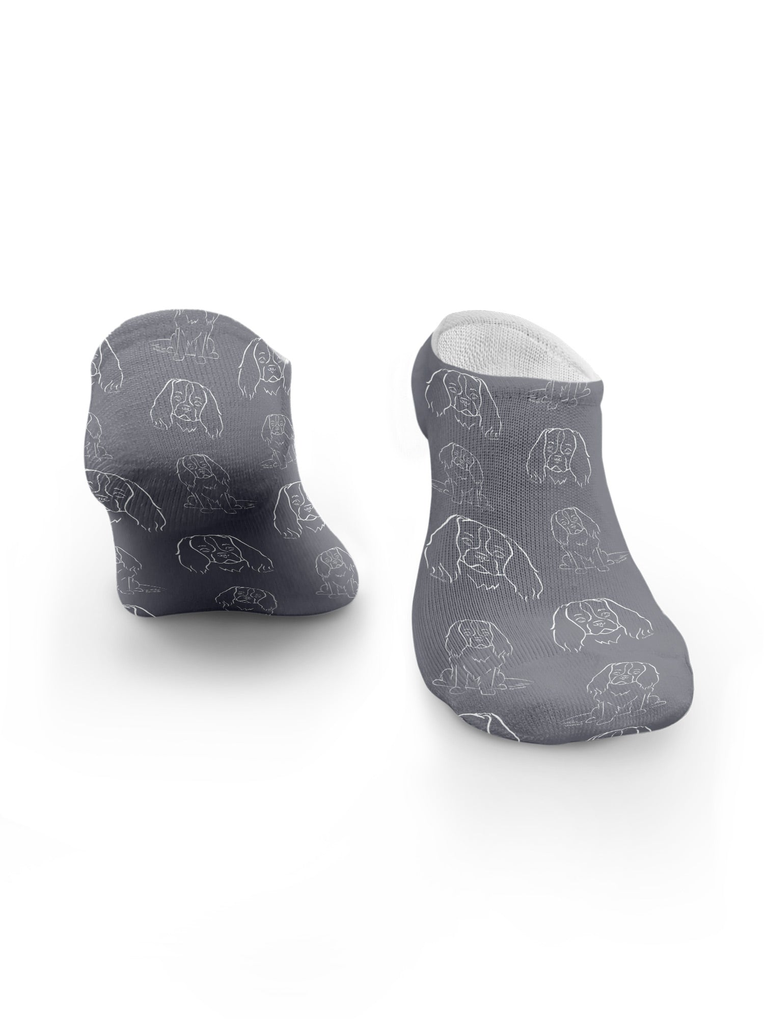 Cavalier King Charles Spaniel No Show Socks
