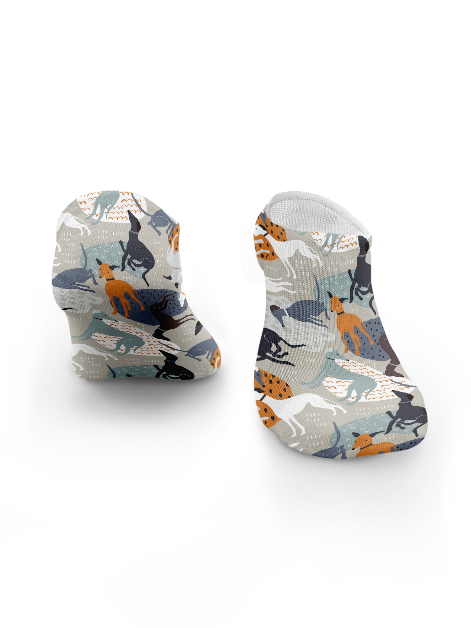 Hound Dog No Show Socks