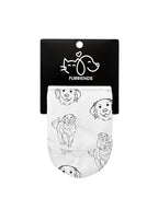 Golden Retriever No Show Socks