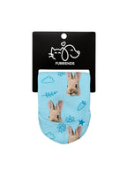 Custom Rabbit Face No-Show Socks