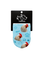Custom Chicken Face No-Show Socks