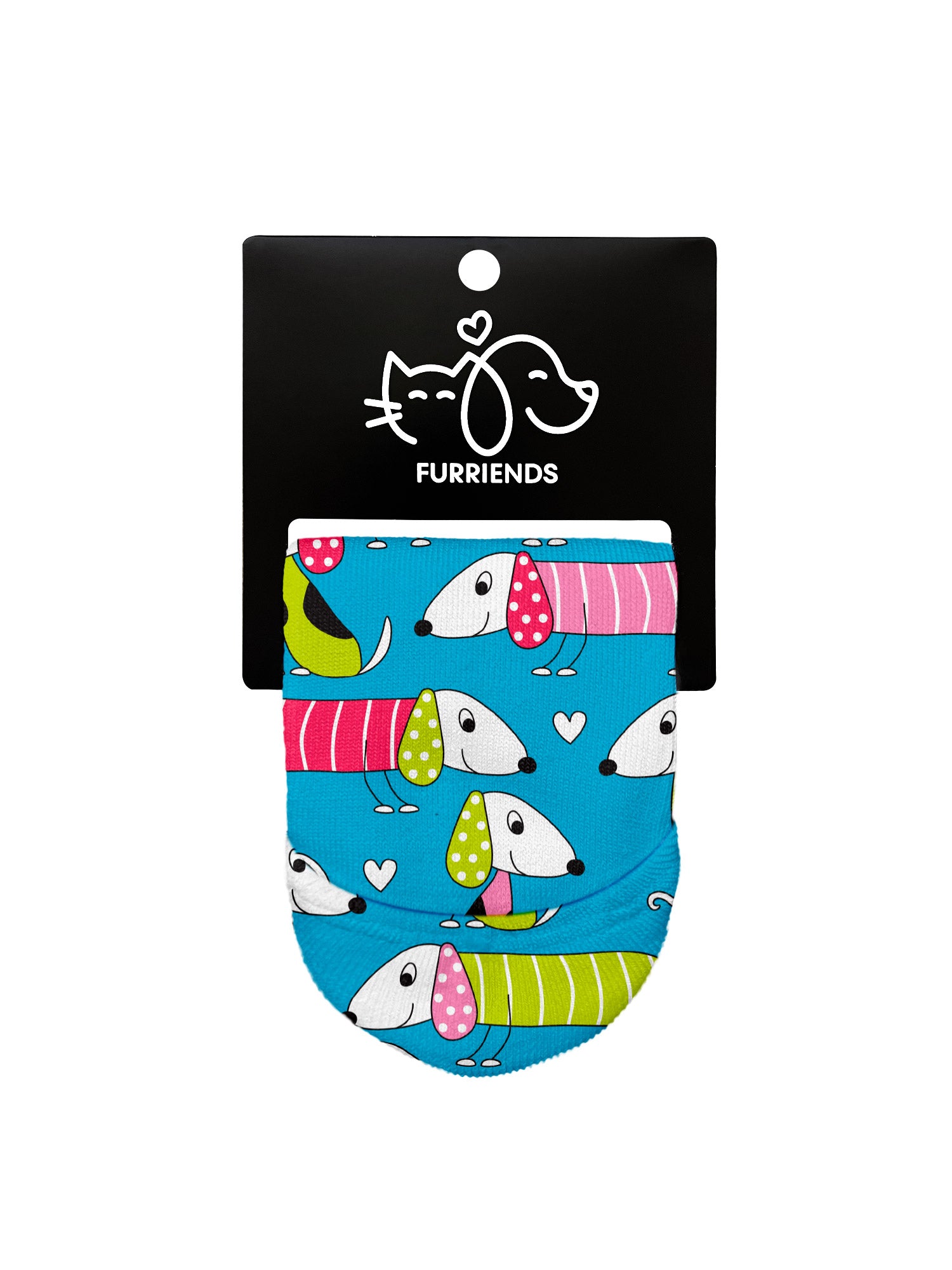 Sausage Dogs No Show Socks