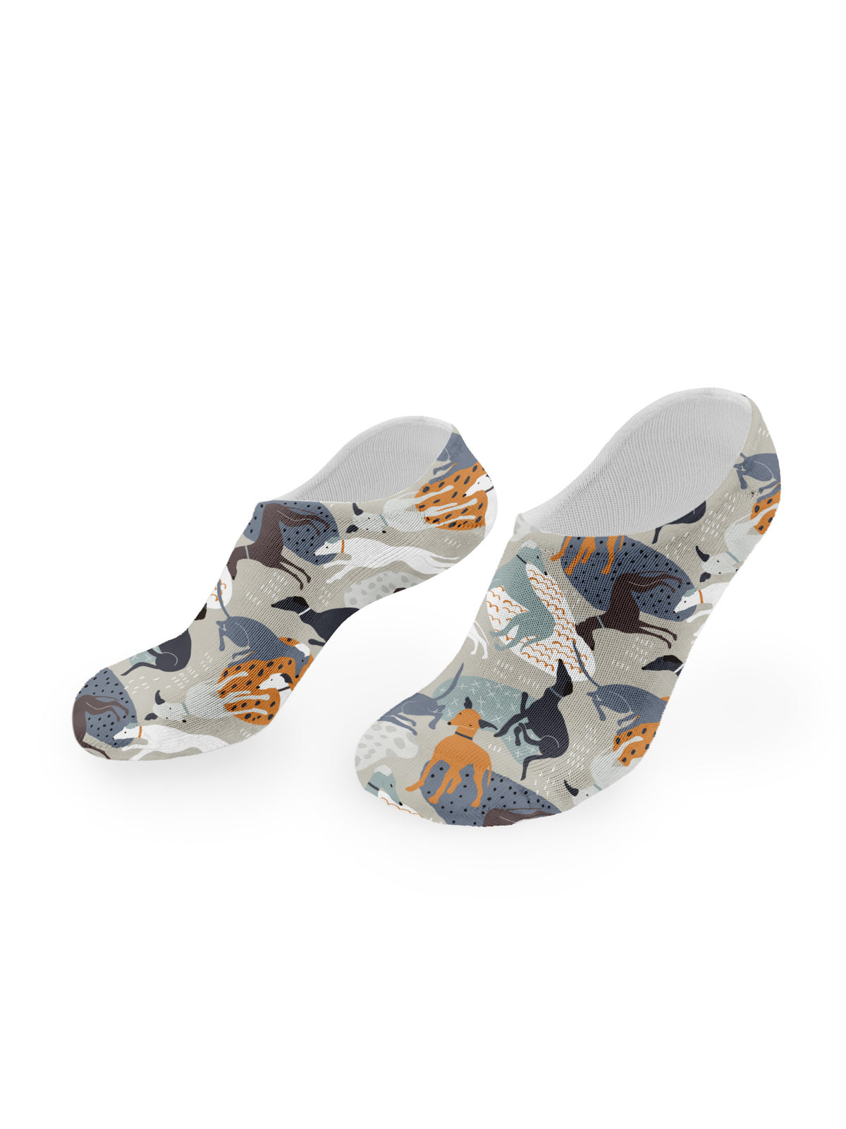 Hound Dog No Show Socks
