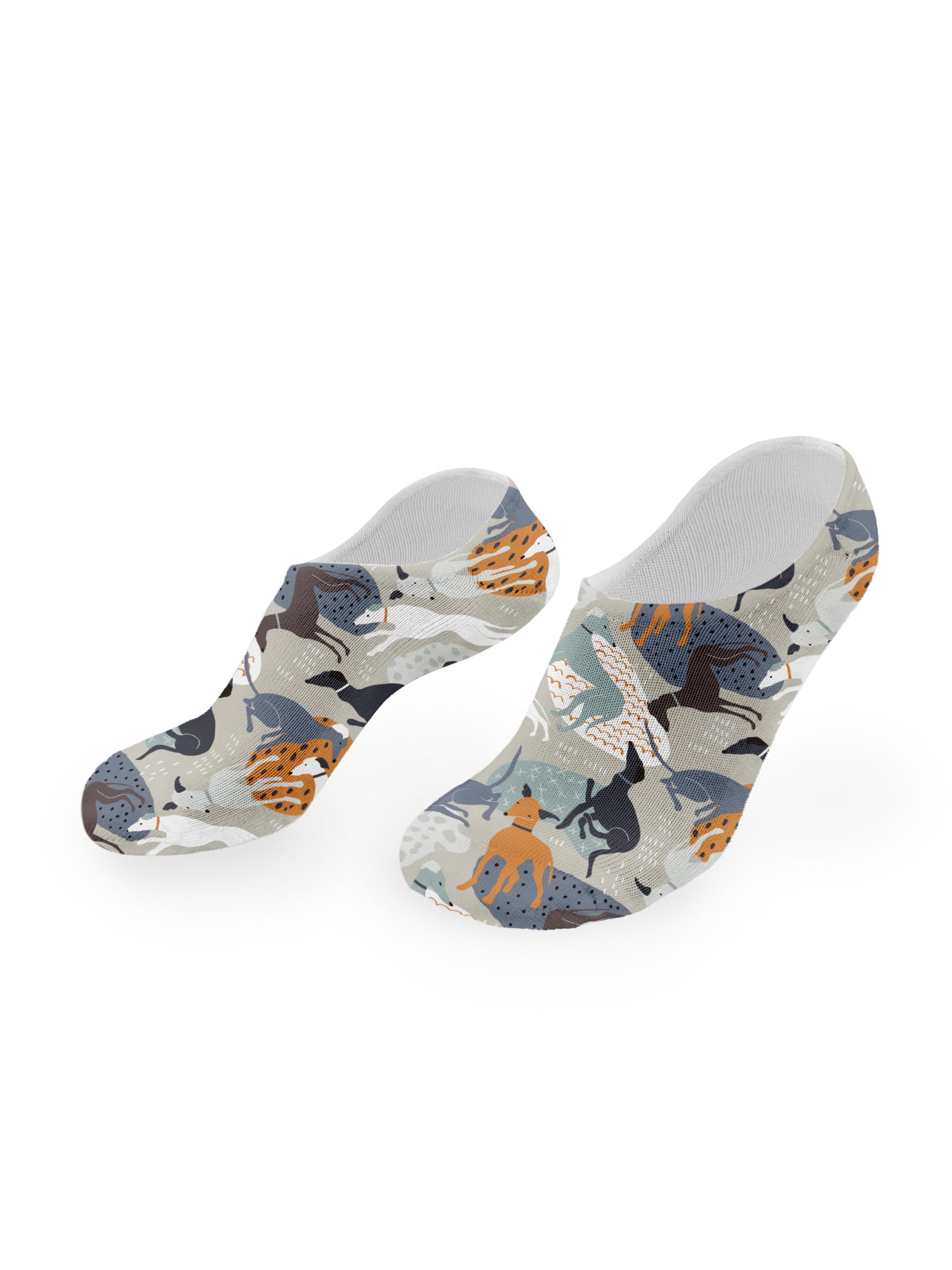 Hound Dog No Show Socks