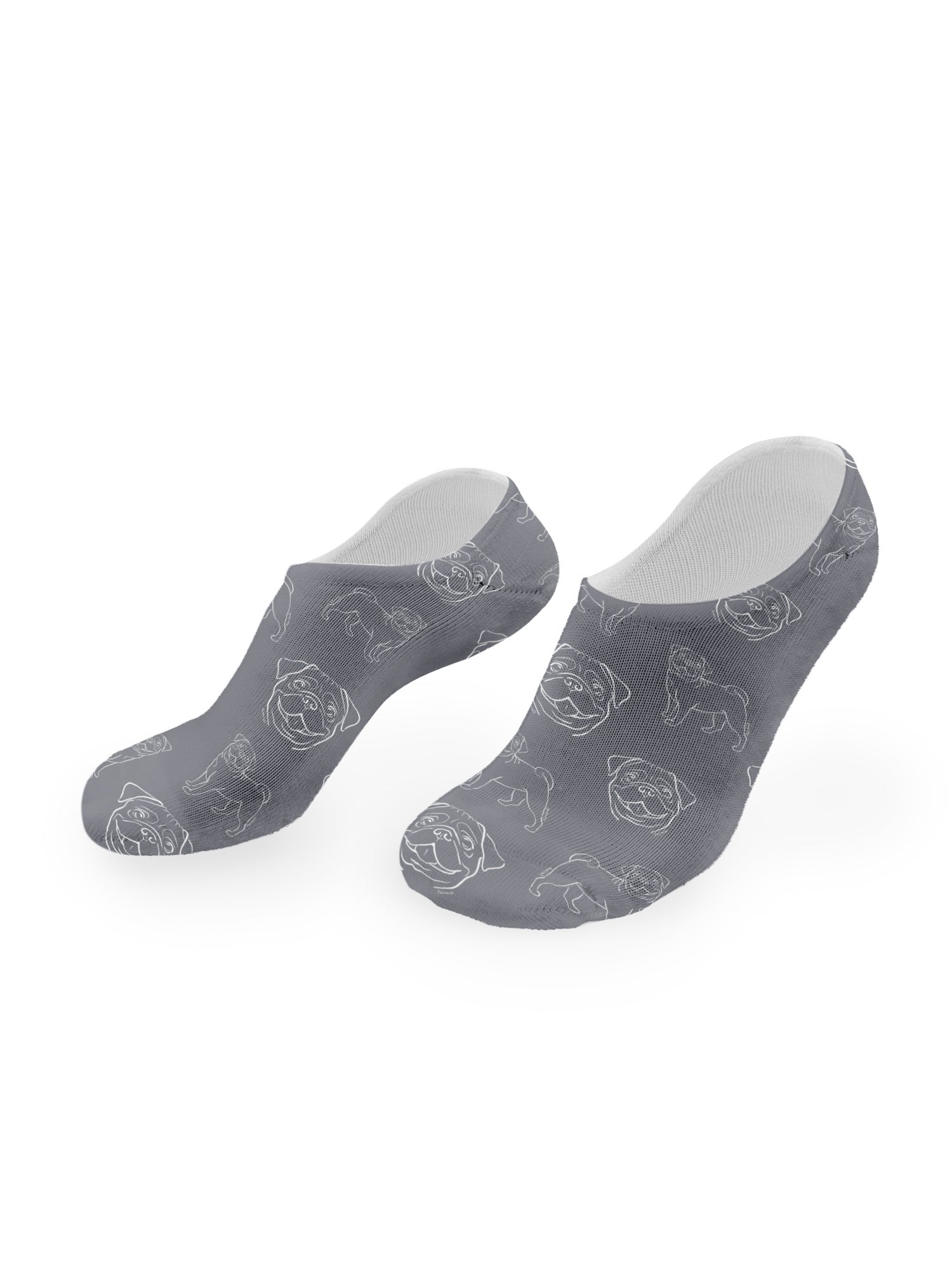 Pug No Show Socks
