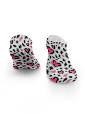 Leopard Lover No Show Socks