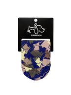 Make Mine Bovine No Show Socks