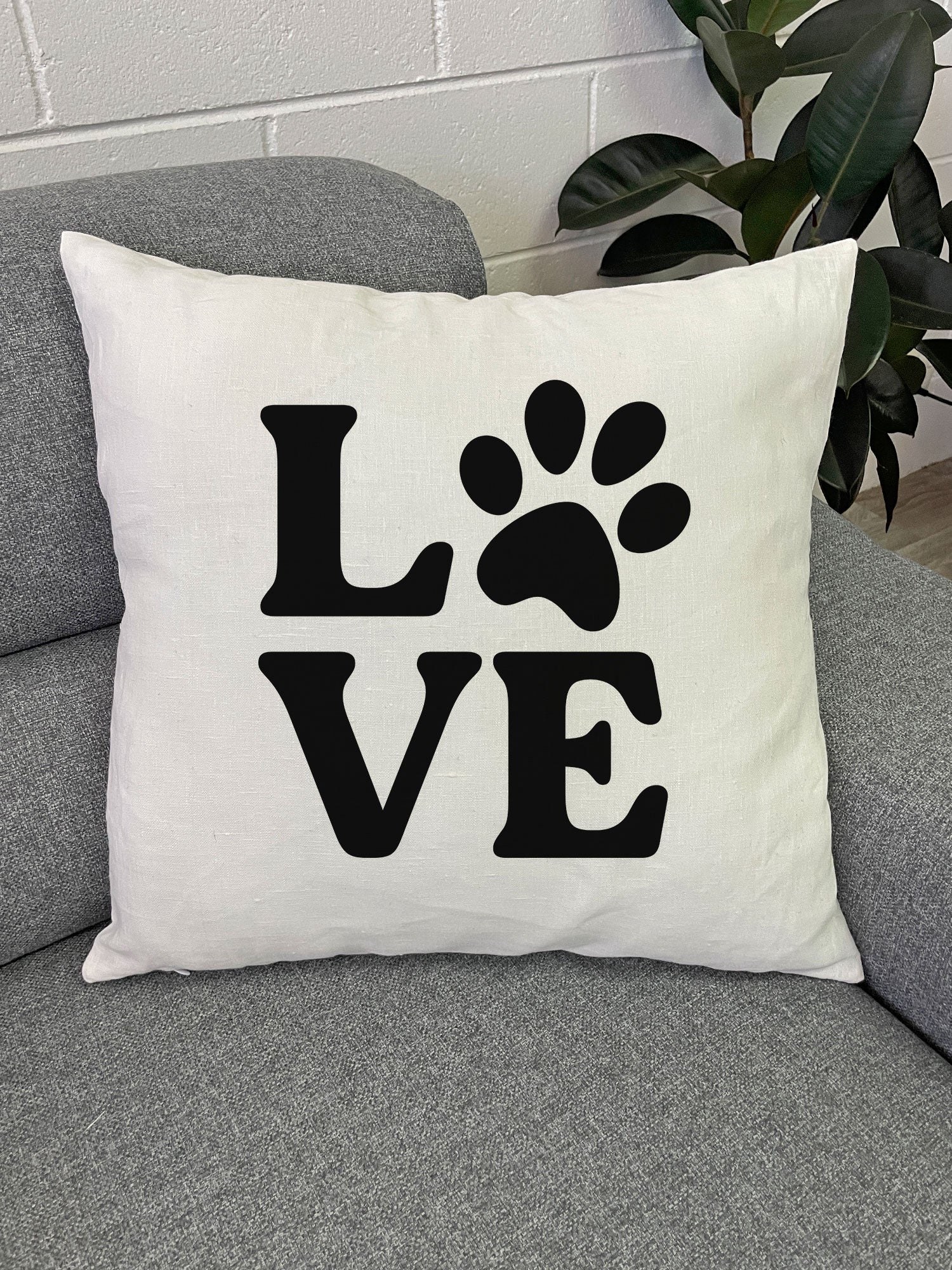 LOVE Linen Cushion Cover