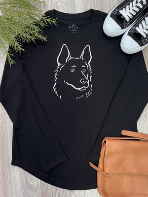 German Shepherd Olivia Long Sleeve Tee