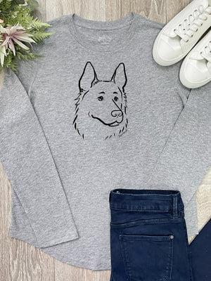 German Shepherd Olivia Long Sleeve Tee