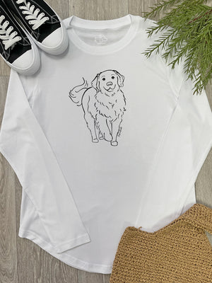 Golden Retriever Olivia Long Sleeve Tee