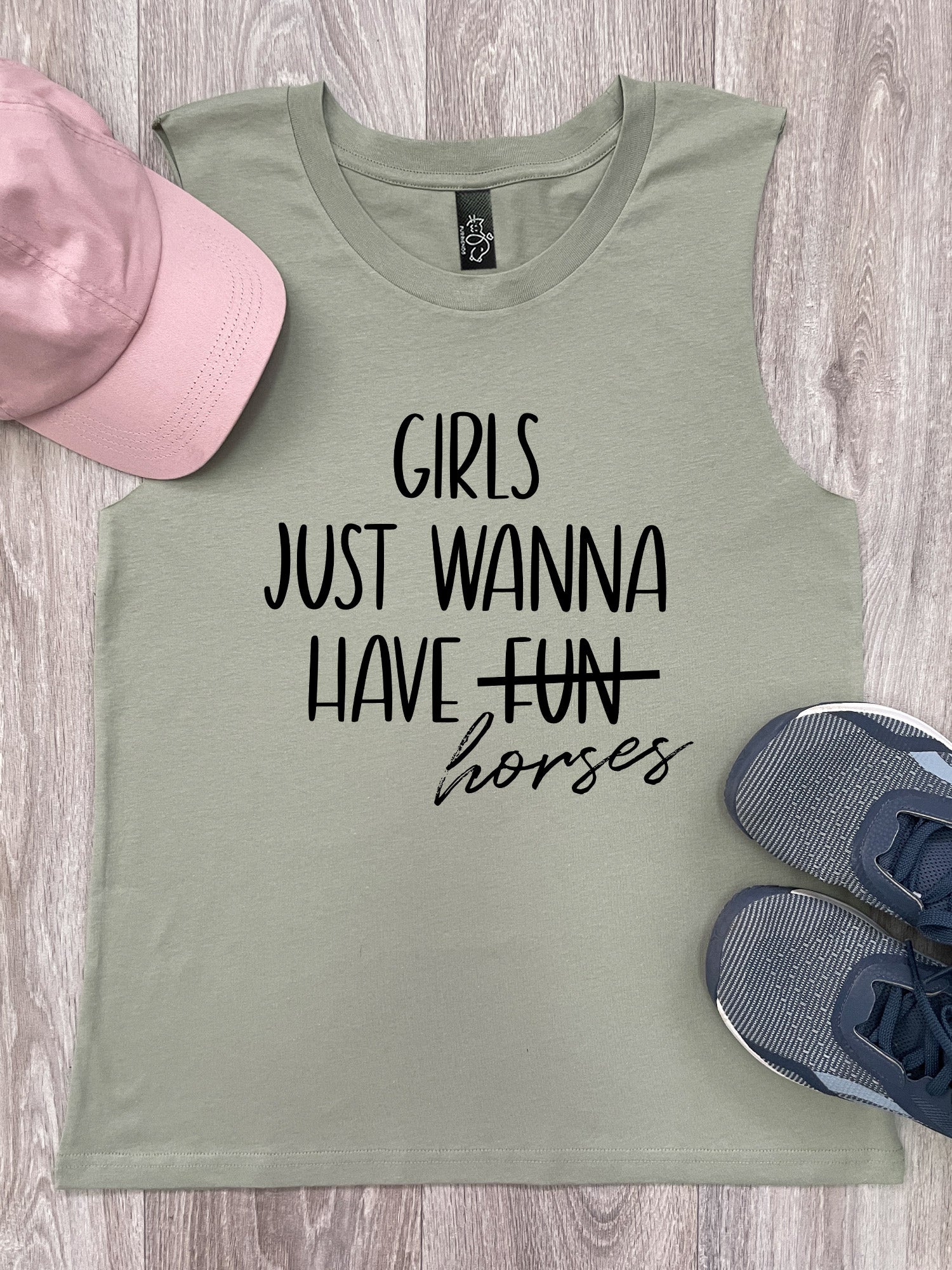 Girls Just Wanna Have Horses Marley Tank