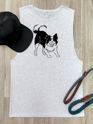 Border Collie Axel Drop Armhole Muscle Tank
