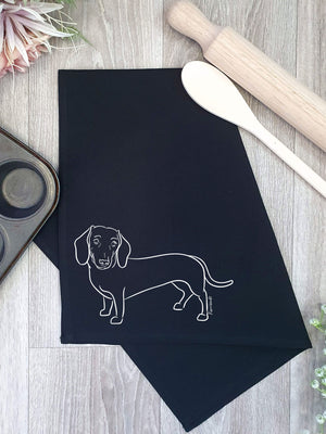 Dachshund Tea Towel
