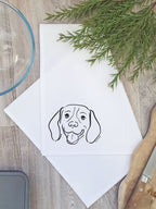 Beagle Tea Towel