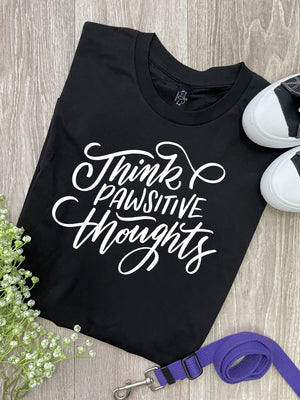 Think Pawsitive Thoughts Ava Women's Regular Fit Tee