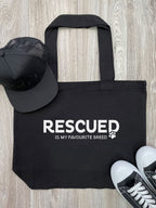 Rescued Is My Favourite Breed Stella Tote Bag