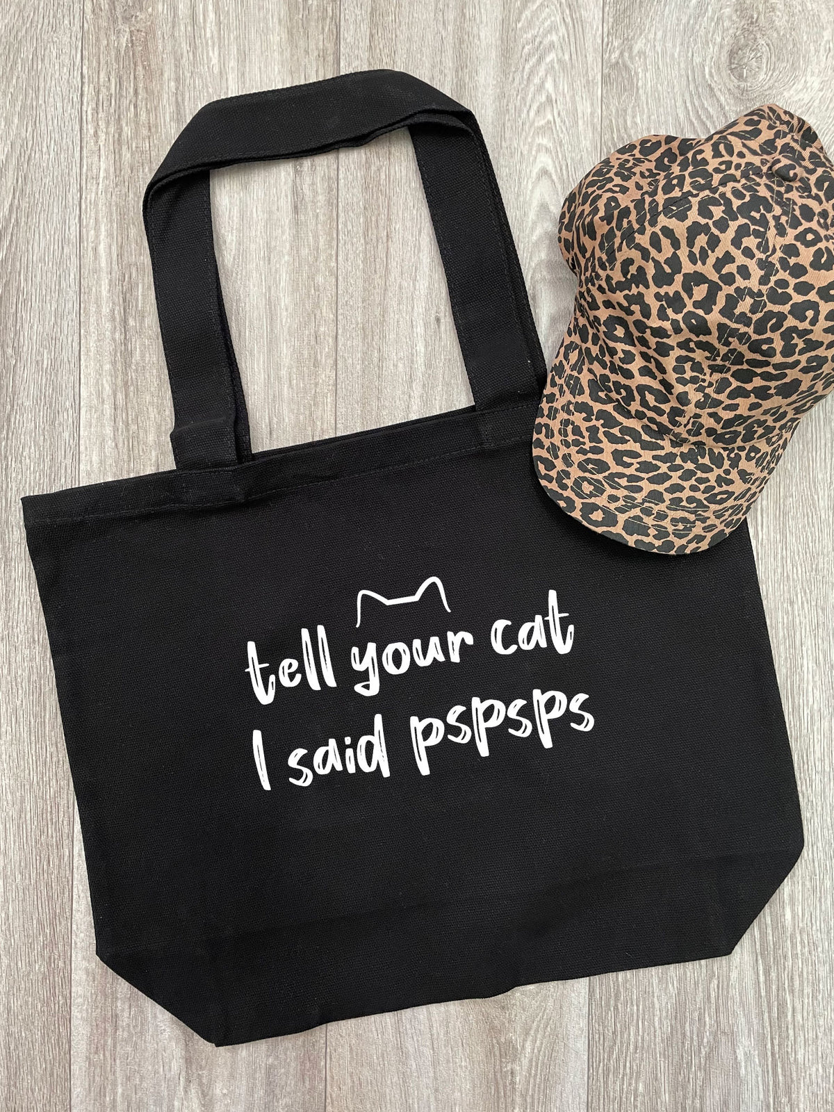 Tell Your Cat I Said pspsps Stella Tote Bag