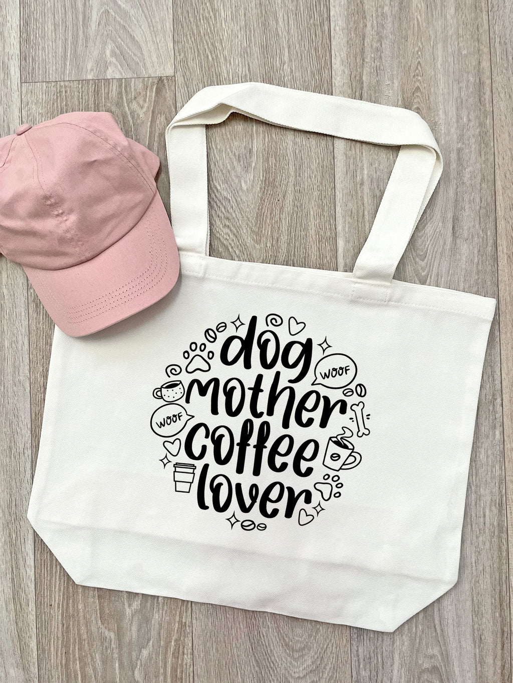 Dog Mother Coffee Lover Stella Tote Bag