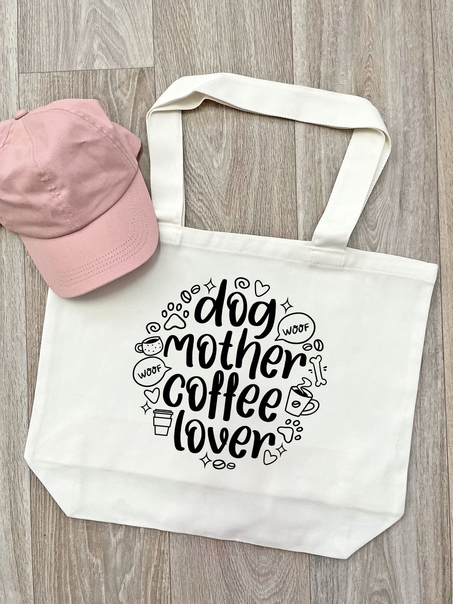 Dog Mother Coffee Lover Stella Tote Bag