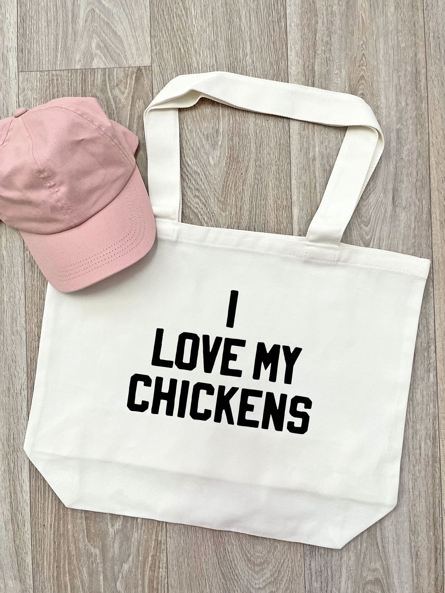 I Love My Chickens Stella Tote Bag