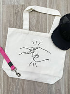 Paw Fist Bump Stella Tote Bag