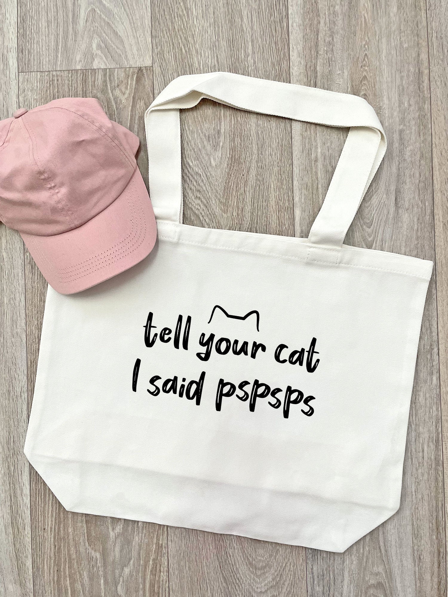 Tell Your Cat I Said pspsps Stella Tote Bag