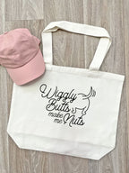 Wiggly Butts Make Me Nuts Stella Tote Bag