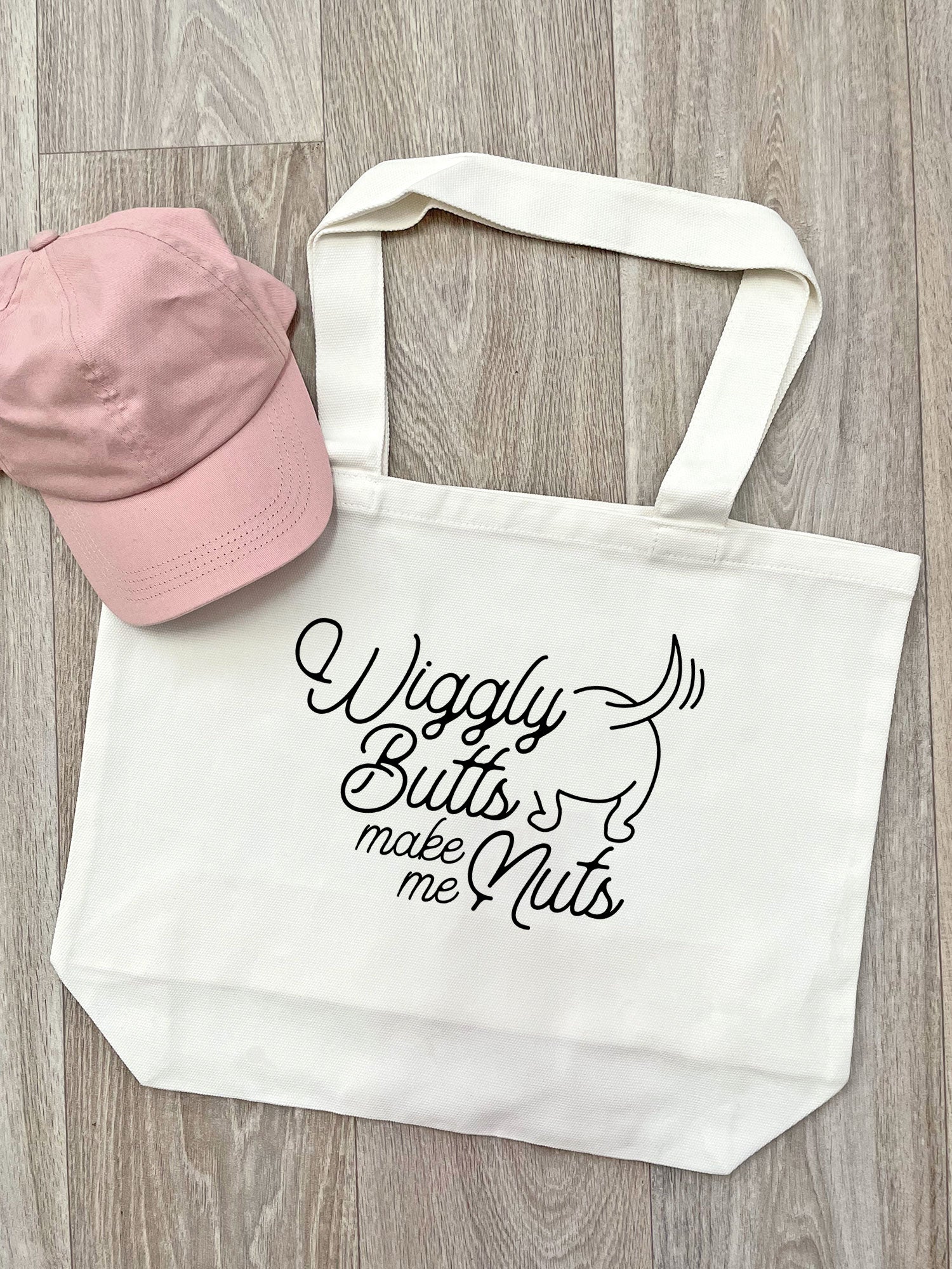 Wiggly Butts Make Me Nuts Stella Tote Bag