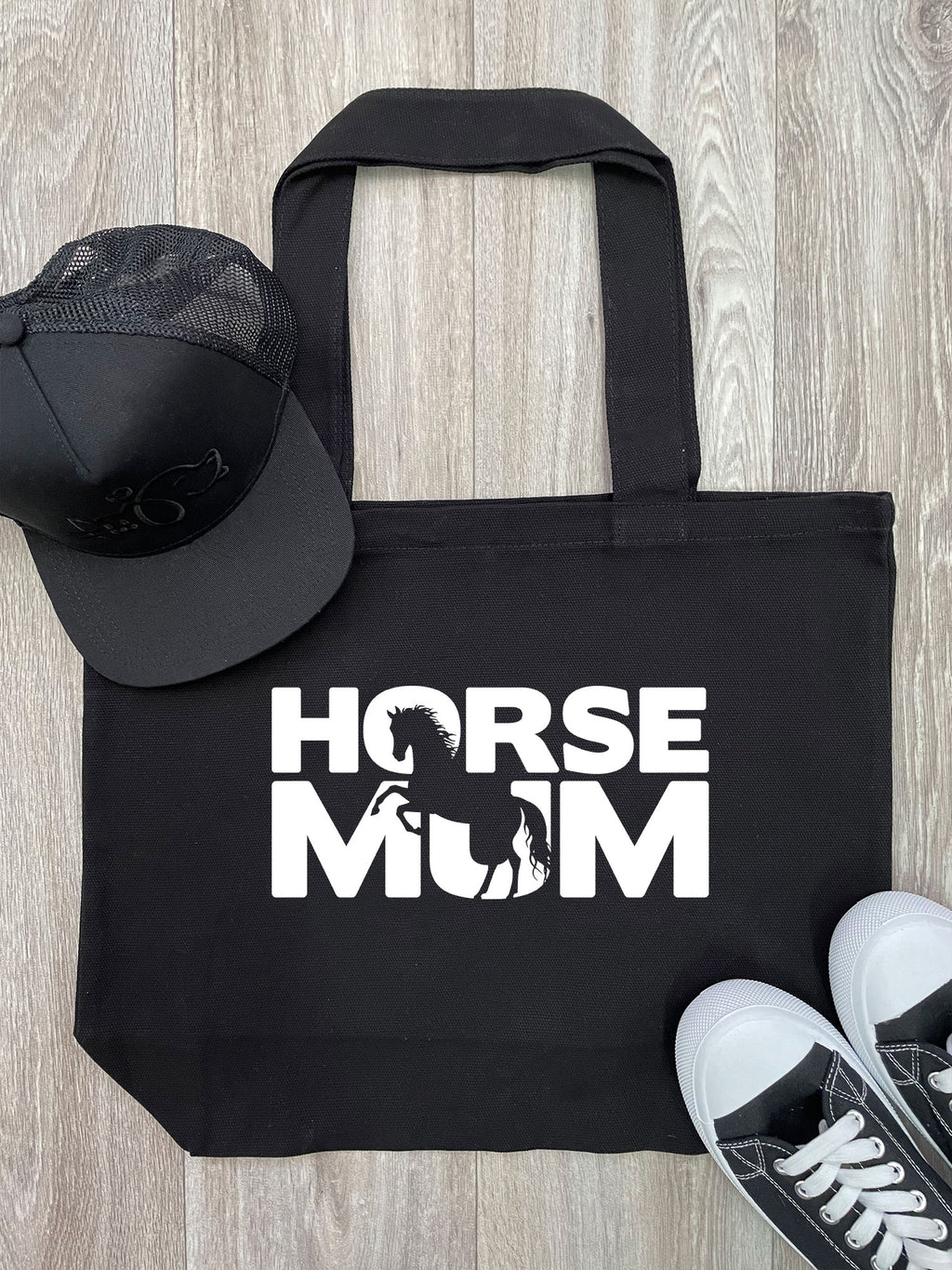 Horse Mum Silhouette Stella Tote Bag