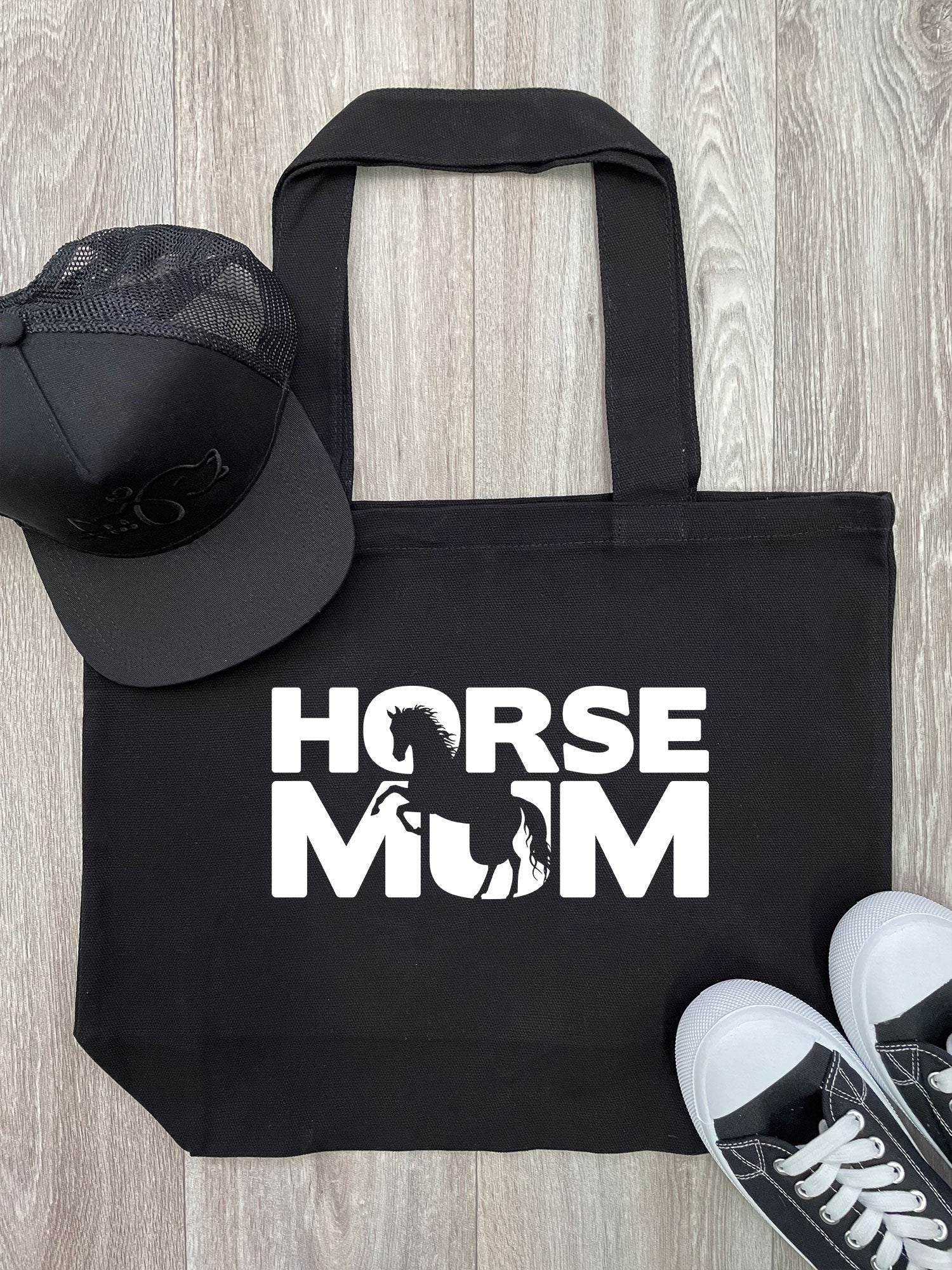 Horse Mum Silhouette Stella Tote Bag