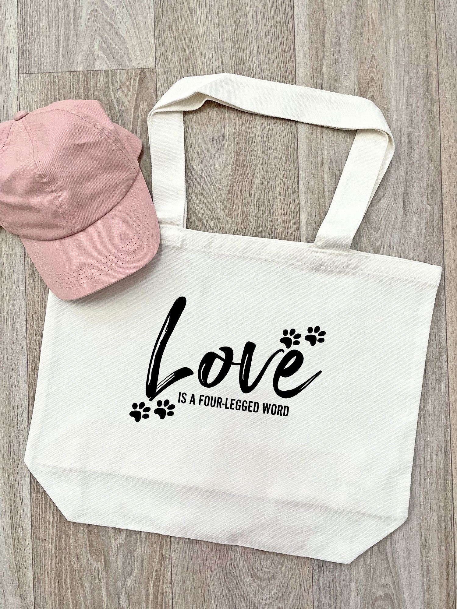 Love Is A Four-Legged Word Stella Tote Bag
