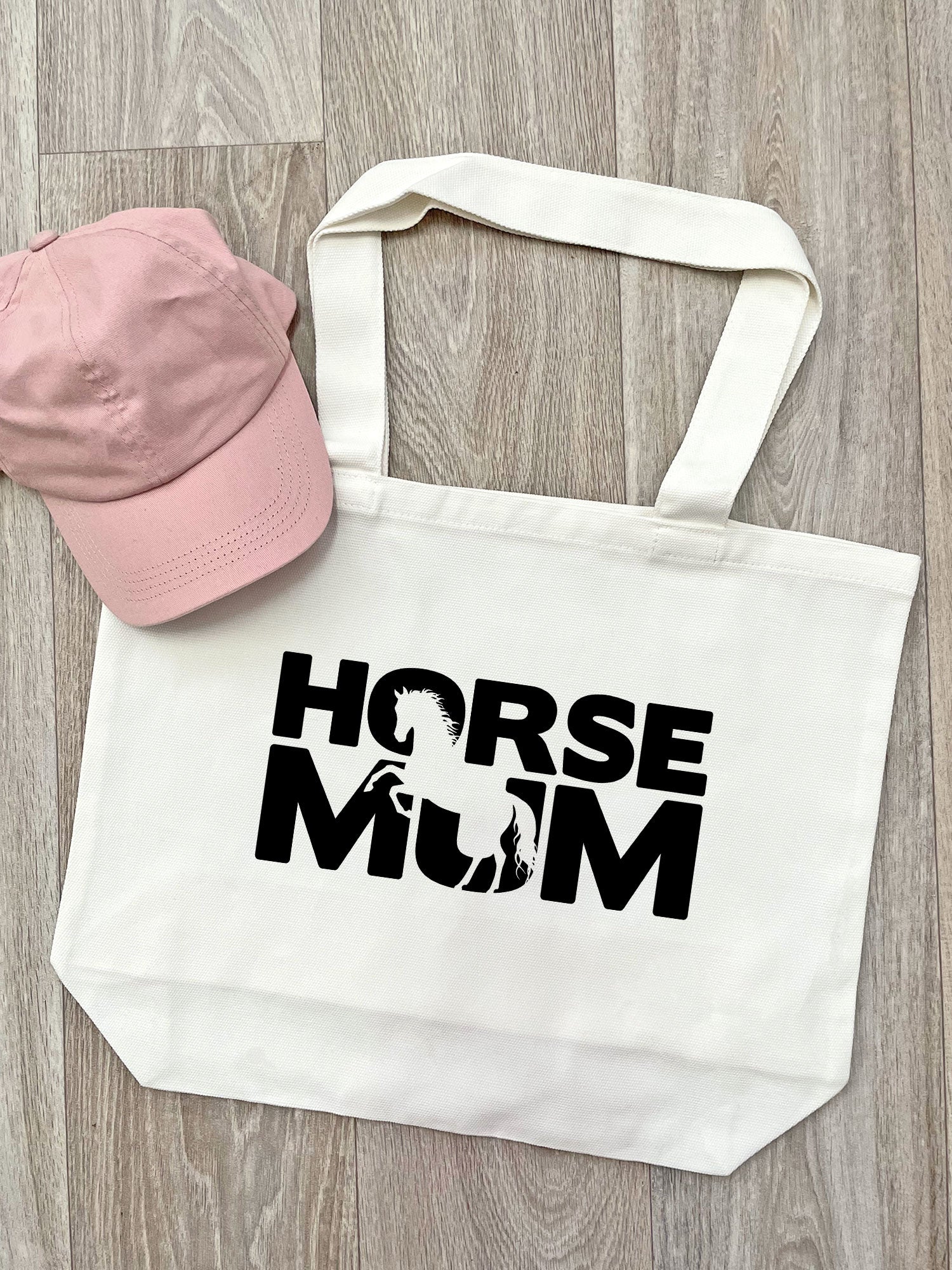 Horse Mum Silhouette Stella Tote Bag