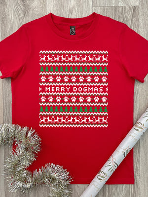 Merry Dogmas Ugly Sweater Youth Tee