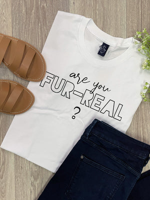 Are You Fur-Real? Ava Women's Regular Fit Tee