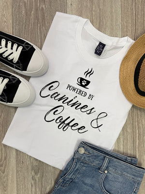 Canines & Coffee Ava Women's Regular Fit Tee