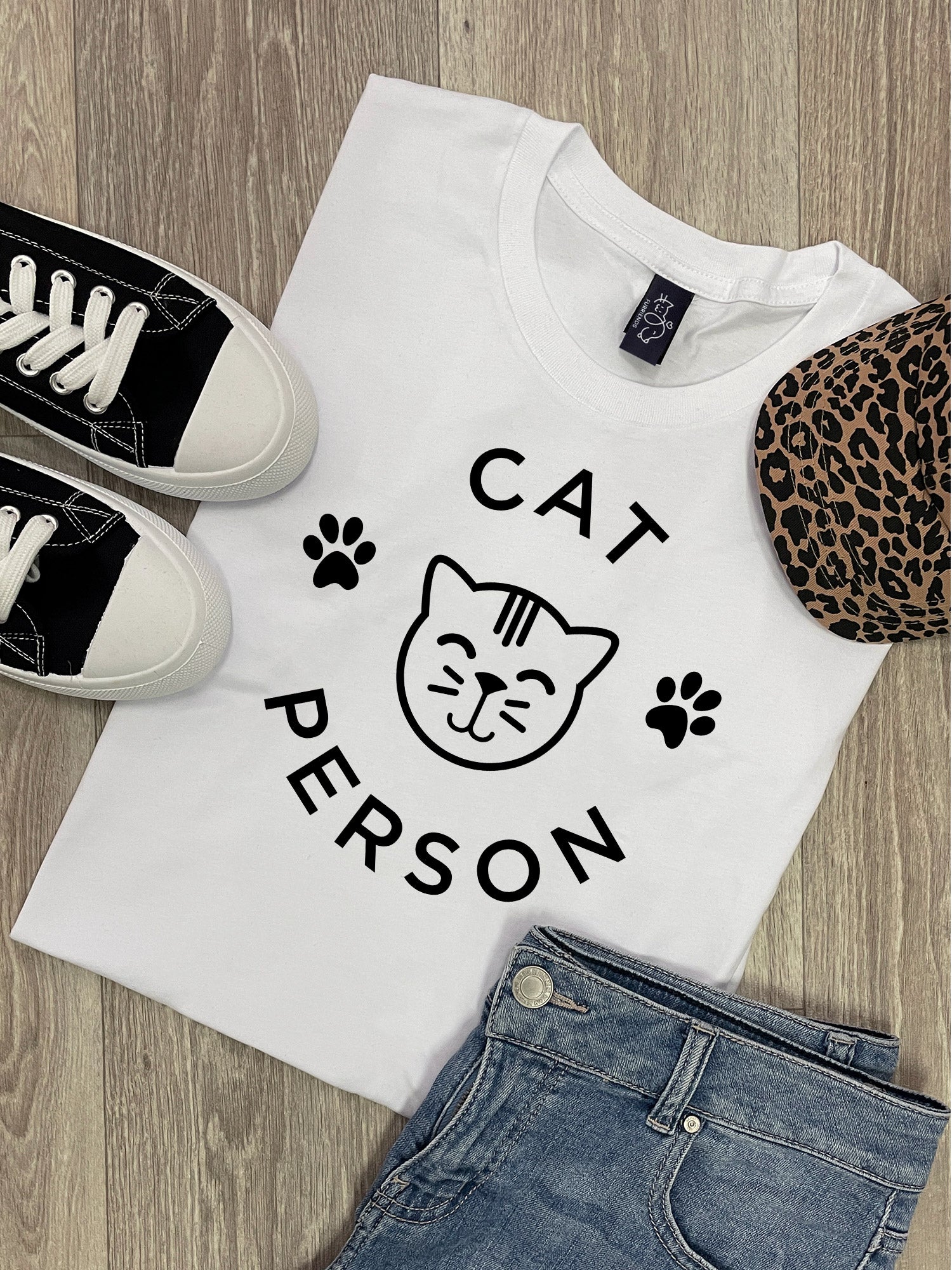Cat Person Ava Women's Regular Fit Tee
