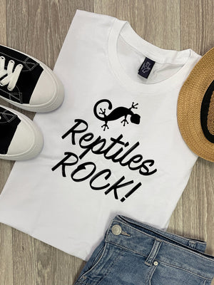 Reptiles Rock Ava Women's Regular Fit Tee