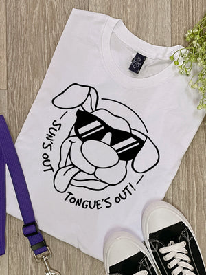 Sun's Out Tongue's Out Ava Women's Regular Fit Tee