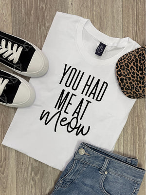 You Had Me At Meow Ava Women's Regular Fit Tee