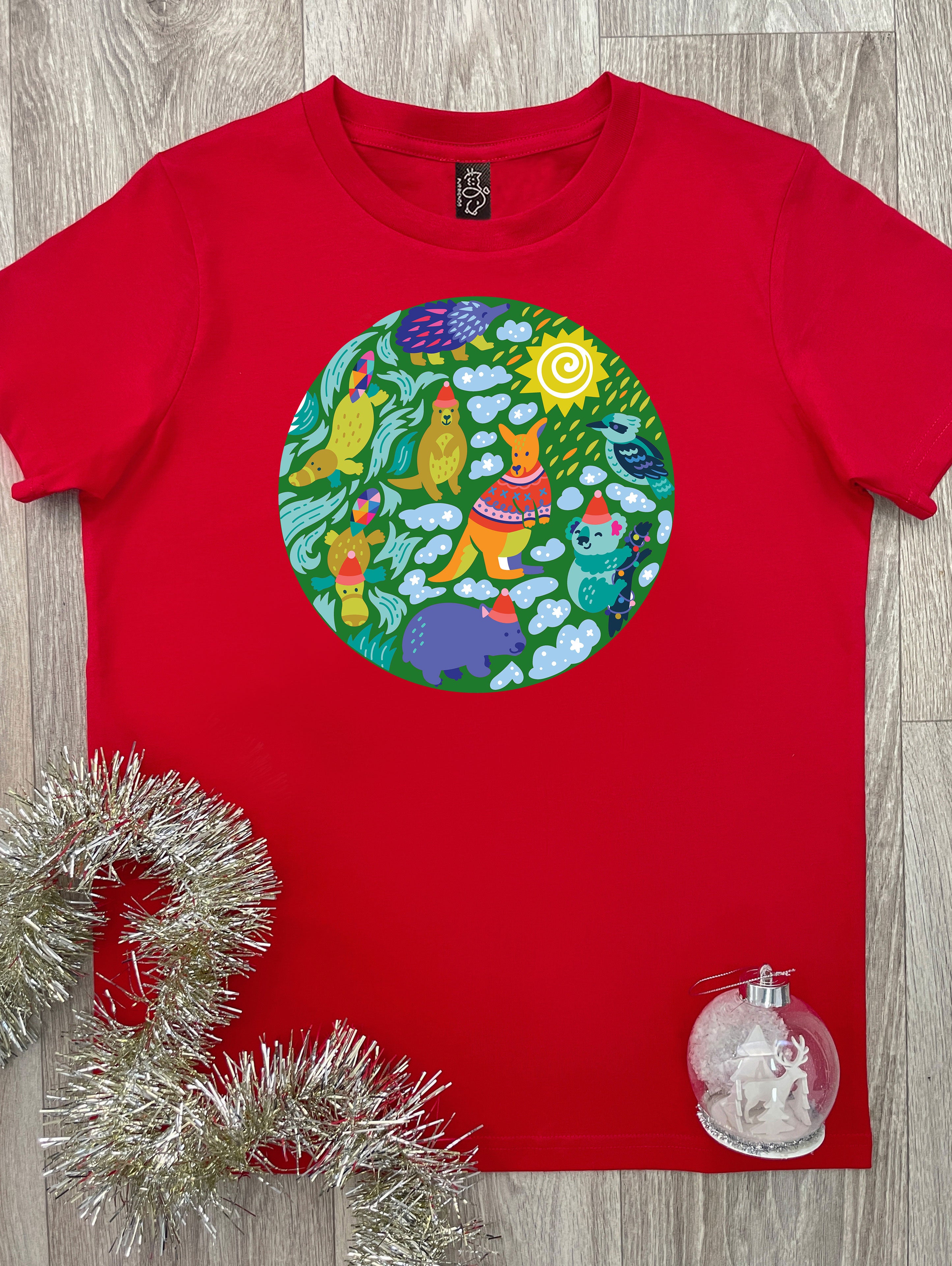 Christmas Wildlife Youth Tee