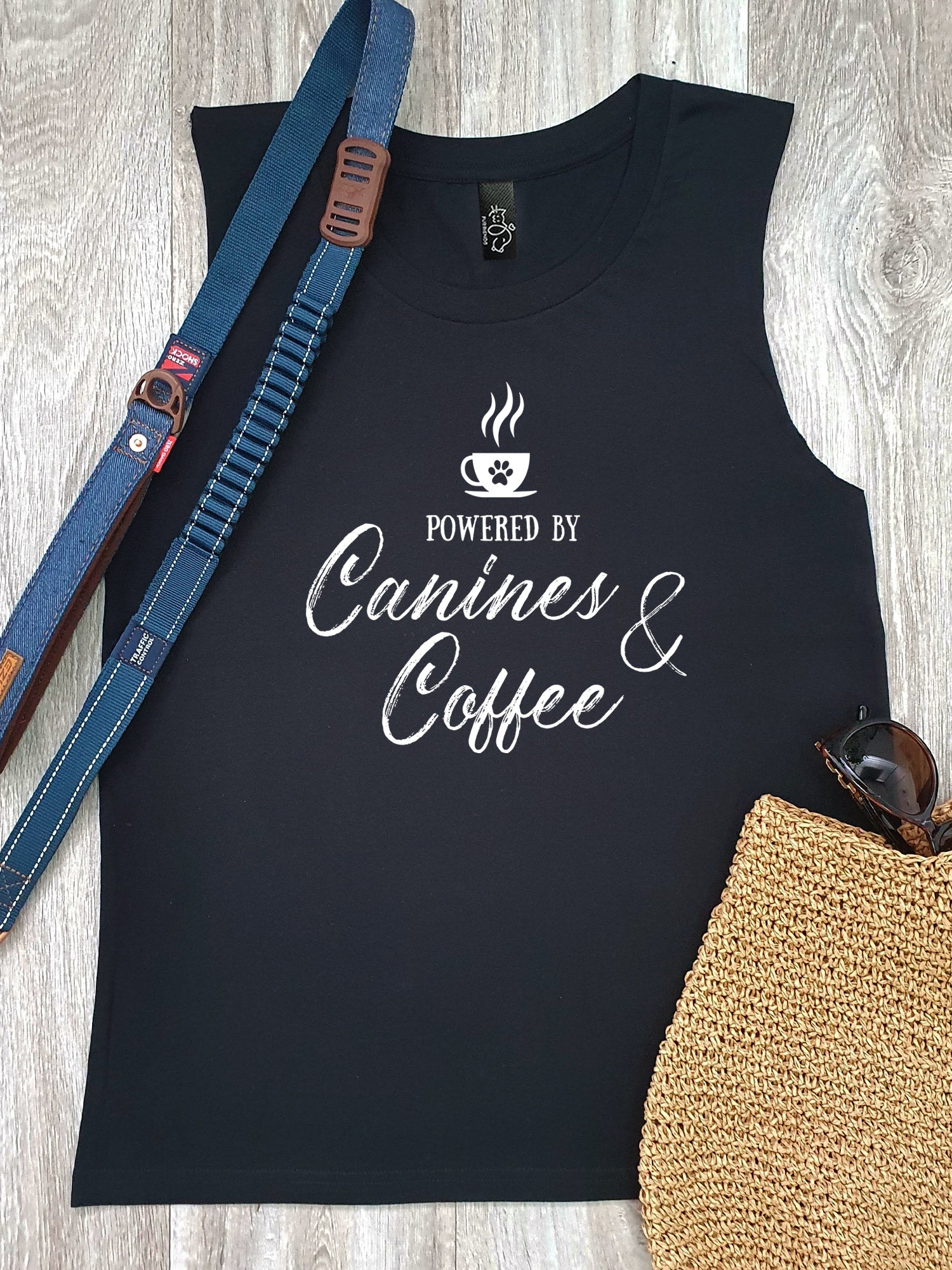 Canines & Coffee Marley Tank