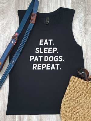 Eat. Sleep. Pat Dogs. Repeat. Marley Tank